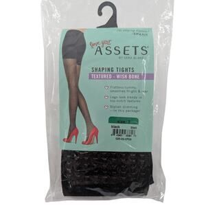 Spanx Assets Shaping Textured Tights Size 3